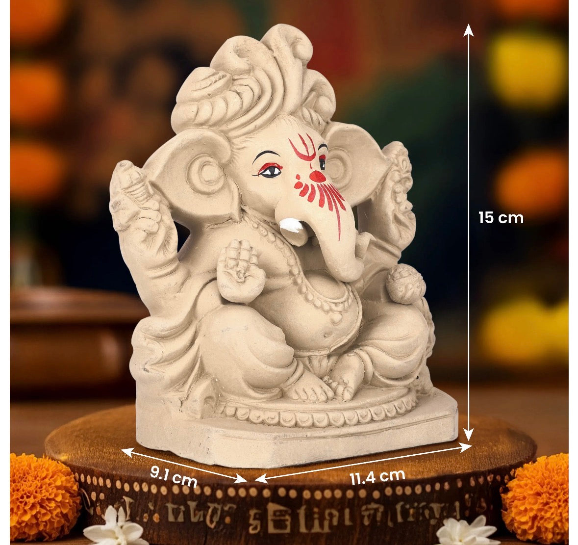 Eco-Friendly Ganesh Idol